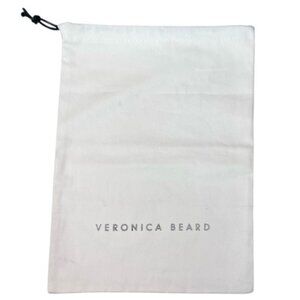 Veronica Beard Dust Bag in White 10” x 13.5”